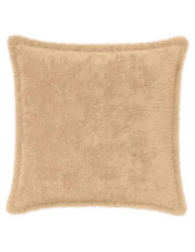 Federa 2 pz HOUTEN Crema 40 x 40 cm Pelliccia di Coniglio Finta