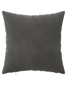 Federa 12 pcs HEERLEN Grigio Scuro 40 x 40 cm Velluto 2