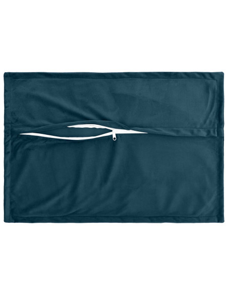 Federa 2 pcs HOUTEN Blu 30 x 50 cm Velluto