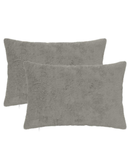 Federa 2 pz HEERLEN Grigio Chiaro 40 x 60 cm