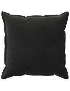Federa 2 pcs HOUTEN Nero 65 x 65 cm Velluto 2