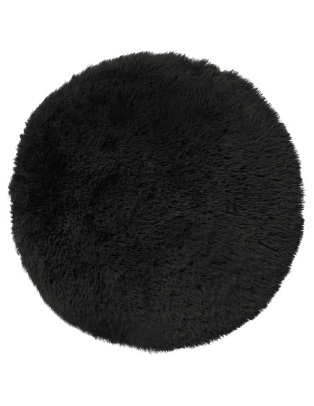 Federa 6 pcs HEERLEN Nero Ø 60 cm Fleece PV