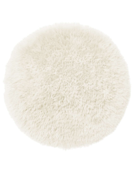 Federa 6 pcs HEERLEN Bianco Ø 60 cm Fleece PV