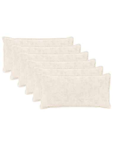 Federa 6 pz HOUTEN Bianco 40 x 70 cm