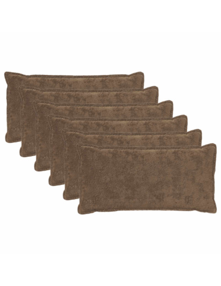 Federa 6 pz HOUTEN Marrone Chiaro 40 x 70 cm