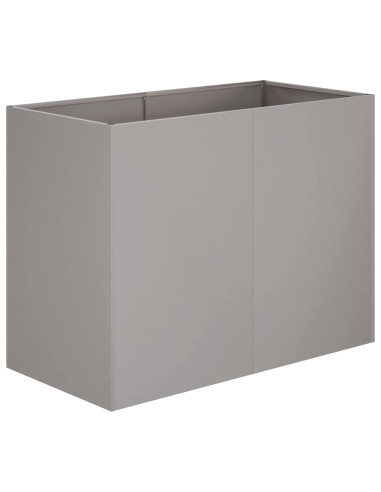 Vaso da giardino Ruggine 80 x 40 x 60 cm Acciaio Corten