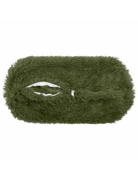 Federa 6 pcs HEERLEN Verde Ø 15 x 40 cm Fleece PV