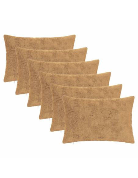 Federa 6 pz HEERLEN Tortora 50 x 70 cm