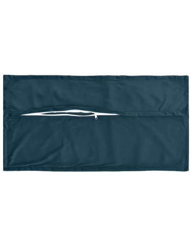 Federa 6 pcs HOUTEN Blu 40 x 70 cm Velluto