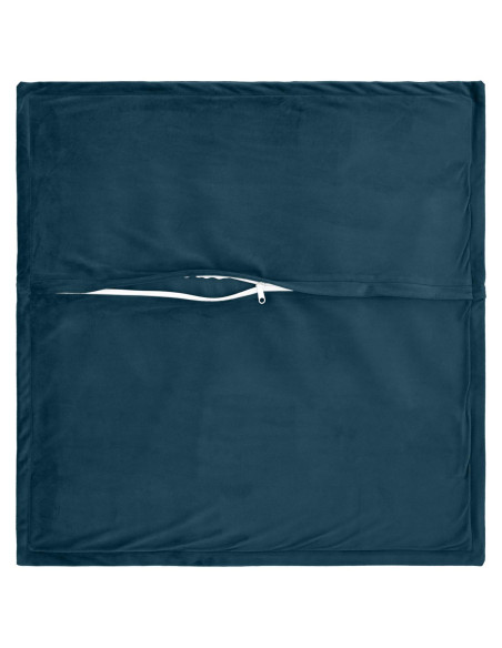 Federa 6 pcs HOUTEN Blu 45 x 45 cm Velluto