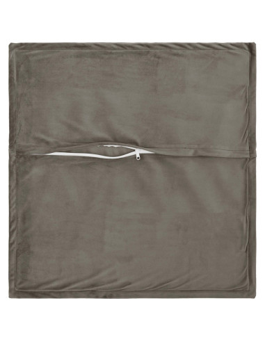 Federa 6 pcs HOUTEN Grigio Chiaro 35 x 35 cm Velluto