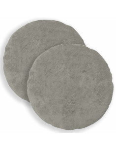 Federa 2 pz HEERLEN Grigio Chiaro Ø 60 cm