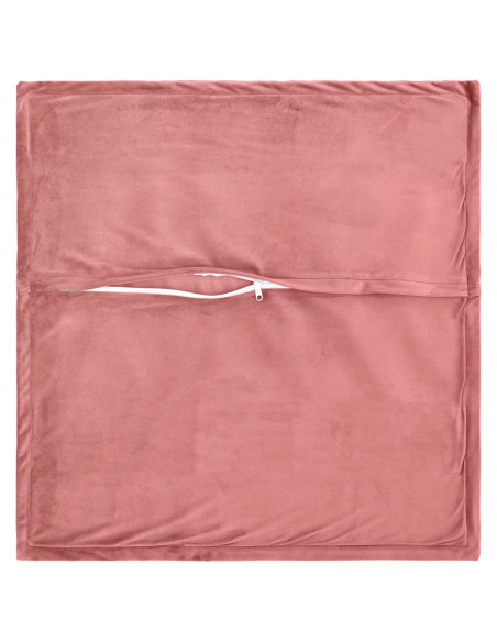 Federa 6 pcs HOUTEN Rosa 35 x 35 cm Velluto