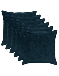 Federa 6 pz HOUTEN Blu navy 80 x 80 cm