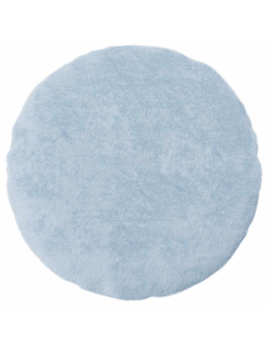 Federa 2 pz HEERLEN Azzurro Ø 60 cm Pelliccia di Coniglio Finta