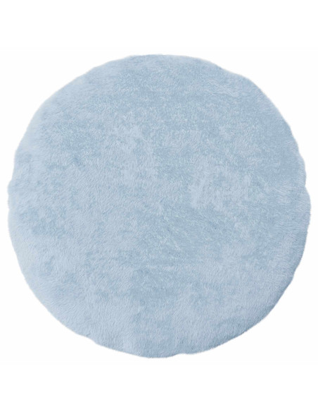 Federa 2 pz HEERLEN Azzurro Ø 60 cm Pelliccia di Coniglio Finta
