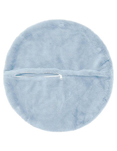 Federa 2 pz HEERLEN Azzurro Ø 60 cm Pelliccia di Coniglio Finta