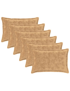Federa 6 pz HOUTEN Tortora 40 x 60 cm 2