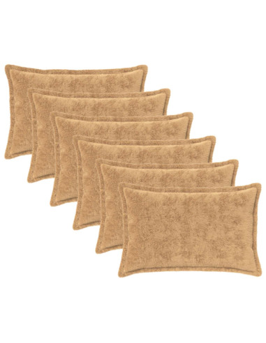 Federa 6 pz HOUTEN Tortora 40 x 60 cm