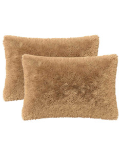 Federa 2 pcs HEERLEN Tortora 50 x 80 cm Fleece PV 2