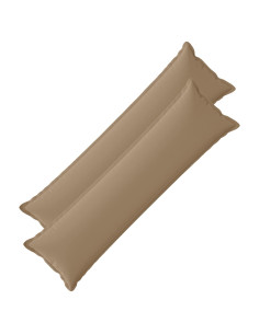 Federa 2 pz HOUTEN Tortora 40 x 145 cm Poliestere