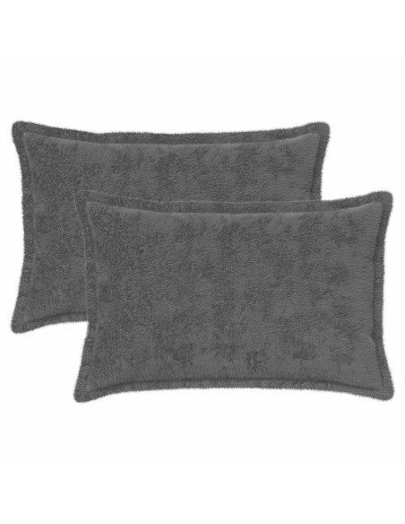 Federa 2 pz HOUTEN Grigio Scuro 30 x 50 cm