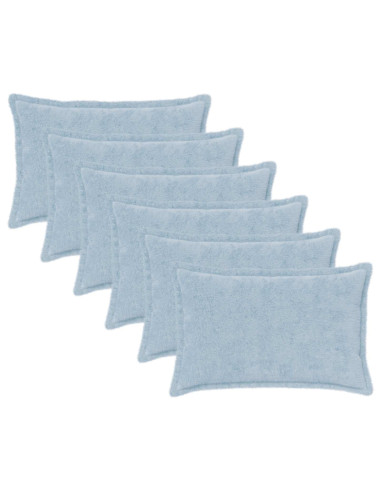 Federa 6 pz HOUTEN Azzurro 30 x 50 cm