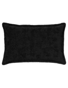 Federa 2 pz HOUTEN Nero 30 x 50 cm Pelliccia di Coniglio Finta 2
