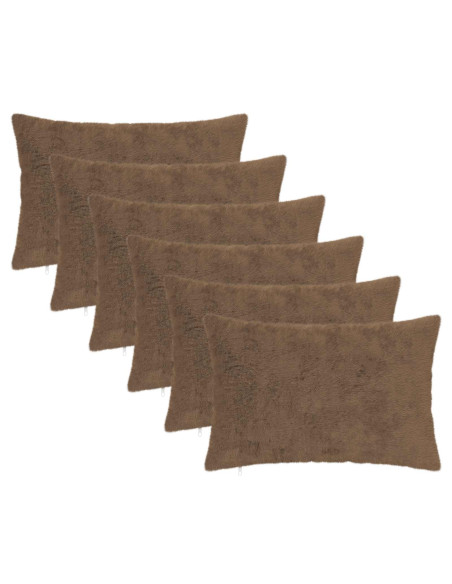 Federa 6 pz HEERLEN Marrone Chiaro 50 x 80 cm