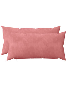 Federa 2 pcs HEERLEN Rosa 40 x 80 cm Velluto