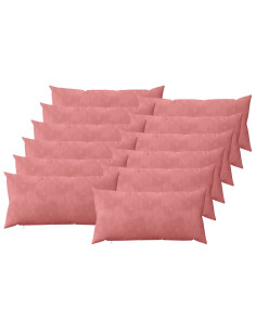 Federa 12 pcs HEERLEN Rosa 40 x 80 cm Velluto