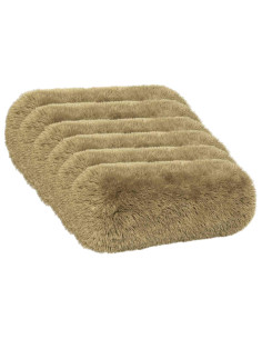 Federa 6 pcs HEERLEN Verde chiaro Ø 15 x 40 cm Fleece PV