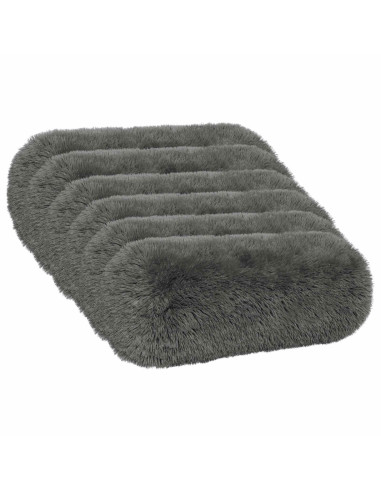 Federa 6 pcs HEERLEN Grigio Chiaro Ø 15 x 40 cm Fleece PV
