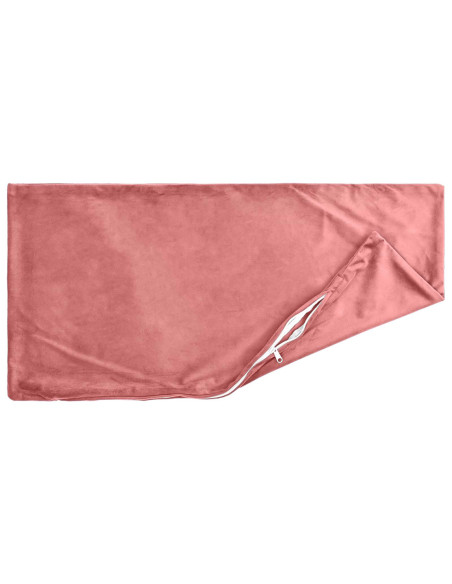 Federa 2 pcs HEERLEN Rosa 40 x 80 cm Velluto