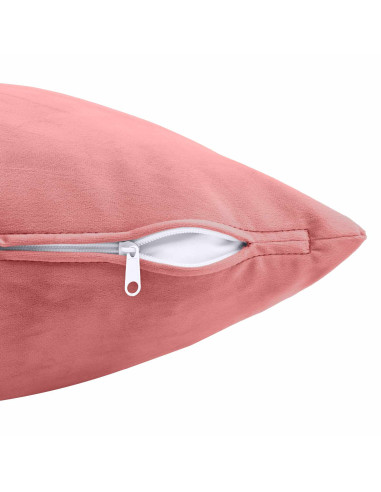 Federa 2 pcs HEERLEN Rosa 40 x 80 cm Velluto
