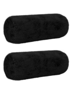 Federa 2 pz HEERLEN Nero Ø 15 x 40 cm