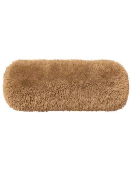 Federa 6 pcs HEERLEN Tortora Ø 15 x 40 cm Fleece PV