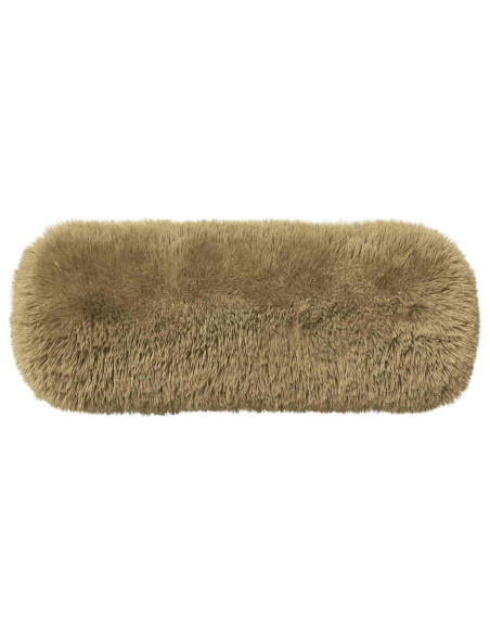 Federa 6 pcs HEERLEN Verde chiaro Ø 15 x 40 cm Fleece PV