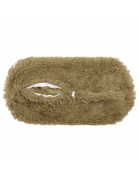 Federa 6 pcs HEERLEN Verde chiaro Ø 15 x 40 cm Fleece PV
