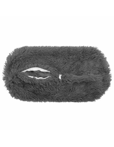Federa 2 pcs HEERLEN Grigio Chiaro Ø 15 x 40 cm Fleece PV