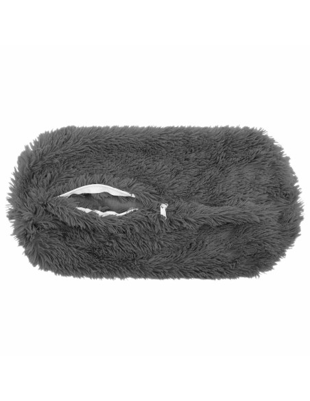 Federa 2 pcs HEERLEN Grigio Chiaro Ø 15 x 40 cm Fleece PV