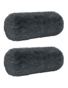 Federa 2 pcs HEERLEN Antracite Ø 15 x 40 cm Fleece PV 2