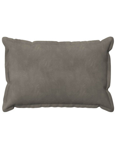 Federa 2 pcs HOUTEN Grigio Chiaro 40 x 60 cm Velluto