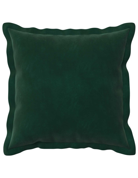 Federa 6 pcs HOUTEN Verde Scuro 35 x 35 cm Velluto