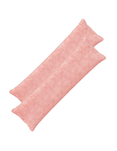 Federa 2 pz HOUTEN Rosa 40 x 145 cm Pelliccia di Coniglio Finta