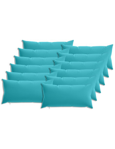 Federa 12 pcs HEERLEN Turchese 40 x 80 cm Poliestere