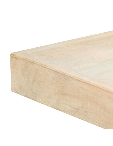 Tavolo da Pranzo 120x60x75 cm in Legno Massello di Mango