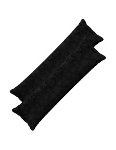 Federa 2 pz HOUTEN Nero 40 x 145 cm Pelliccia di Coniglio Finta