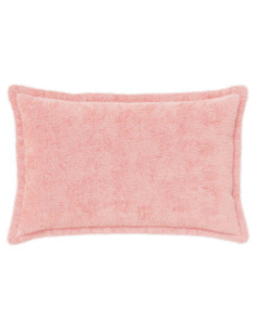 Federa 2 pz HOUTEN Rosa 40 x 60 cm Pelliccia di Coniglio Finta 2