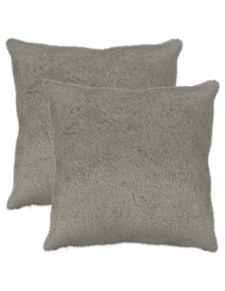 Federa 2 pz HEERLEN Grigio Chiaro 60 x 60 cm